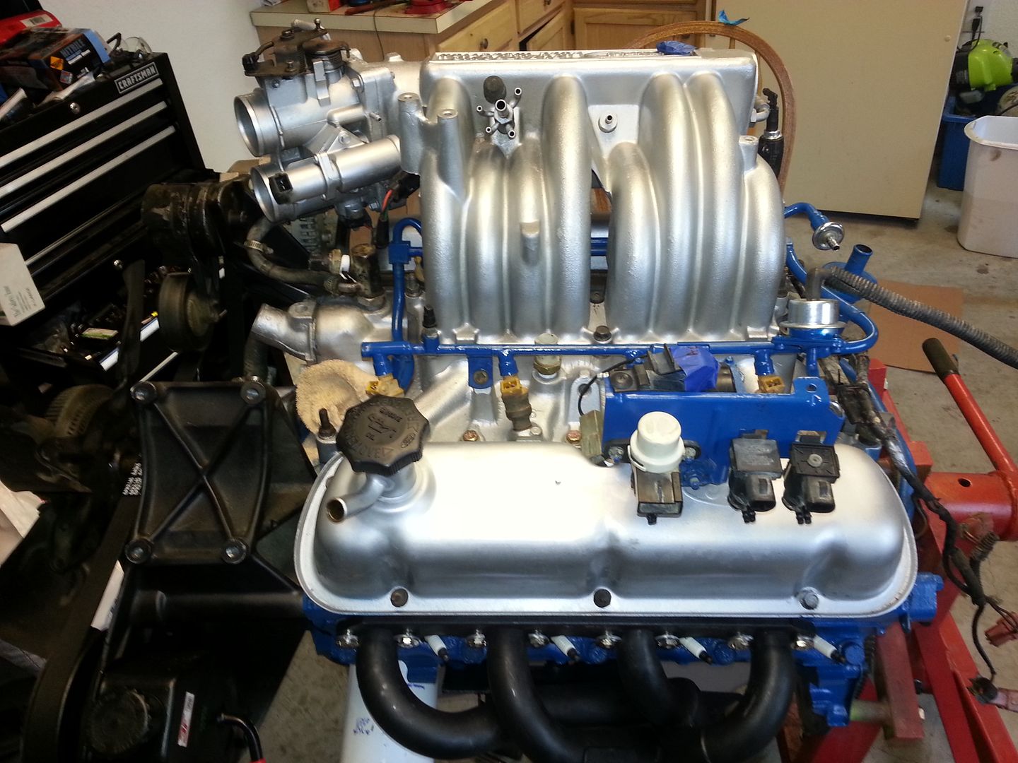 What is this hole in my intake manifold 89 Bronco Bronco Forum Full Size Ford Bronco Forum